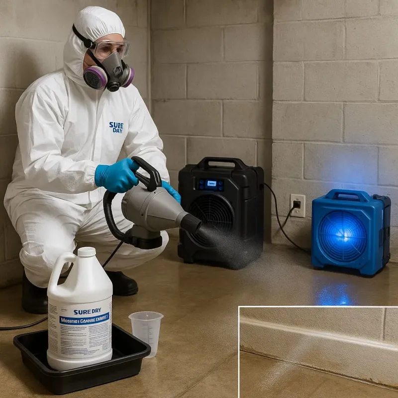 Sanitization and Odor Removal process in Midland Beach, NY