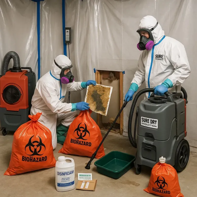 Contaminated Water Handling Protocols process in Midland Beach, NY